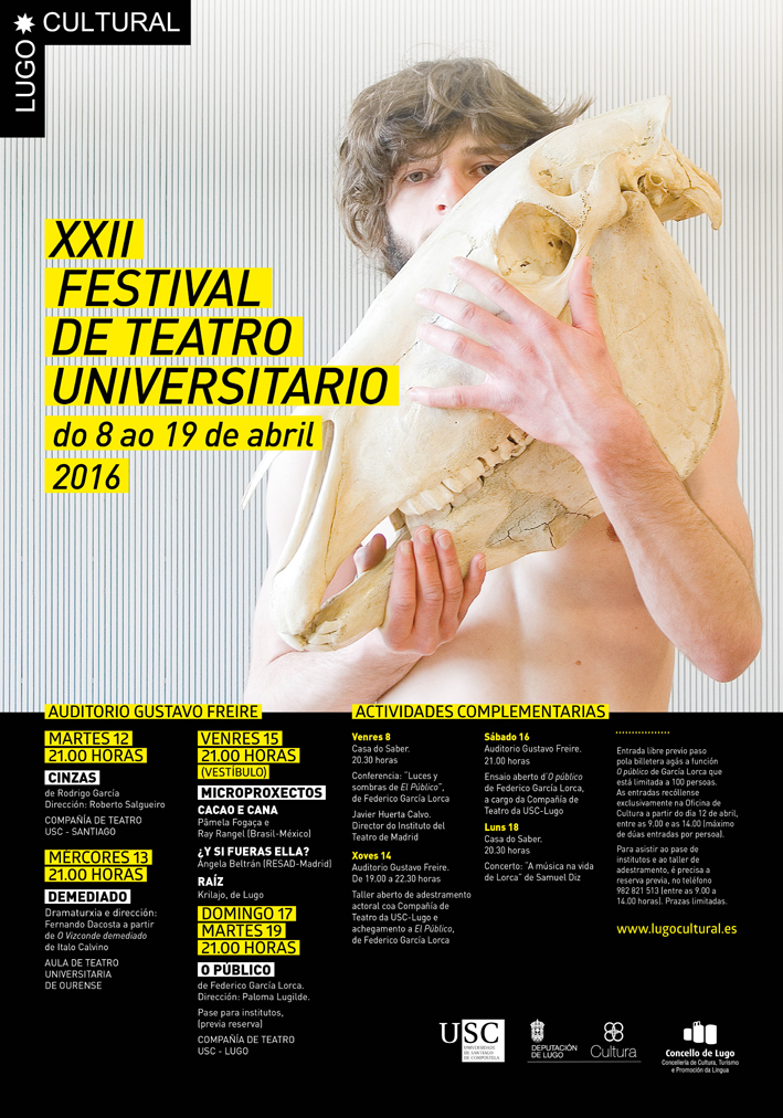 XXII Festival de Teatro Universitario da USC 2016