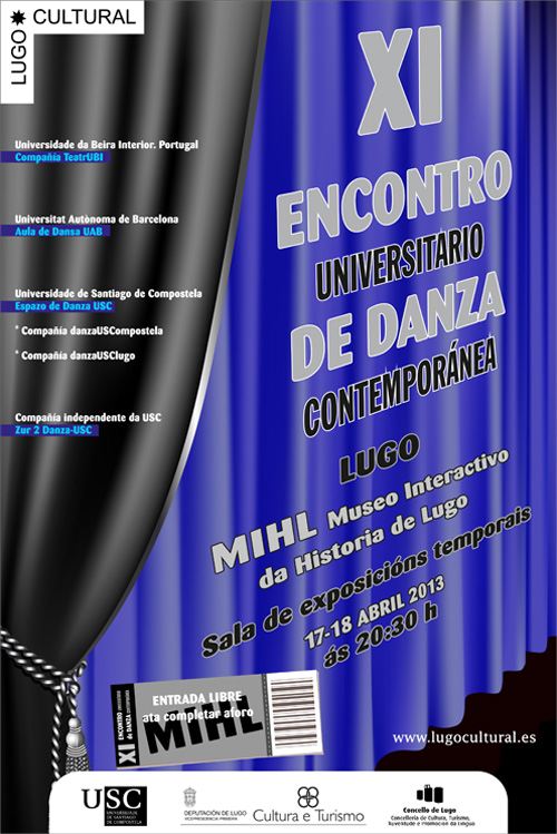 XI Encontro Universitario de danza contemporánea da USC